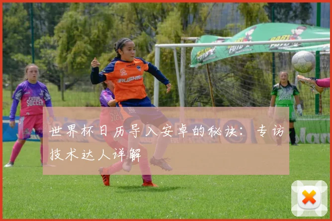世界杯日历导入安卓的秘诀：专访技术达人详解